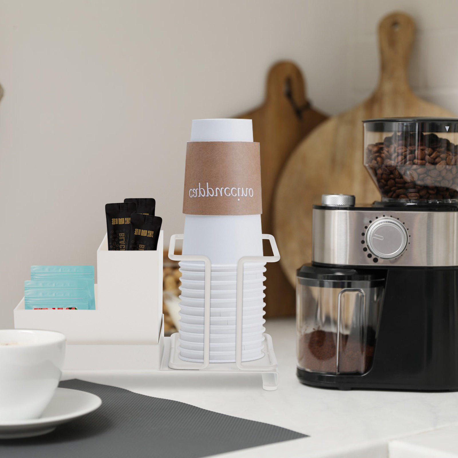 Coffee Bar Organizer Disposabl - đánh giá và giá Coffee Tea Home