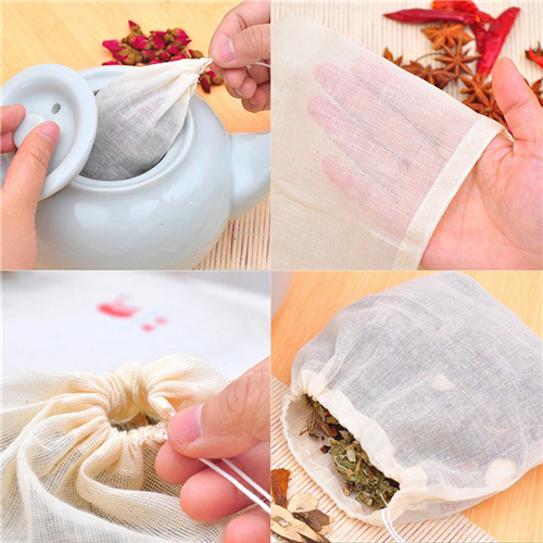 1/10 Cái Cotton Túi Trà Muslin - đánh giá và giá Coffee Tea Gardens