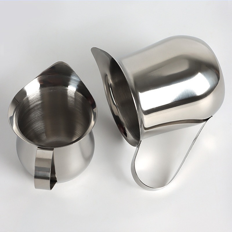 New Coffee Milk Frothing Pitch - đánh giá và giá Barista Milk Jug