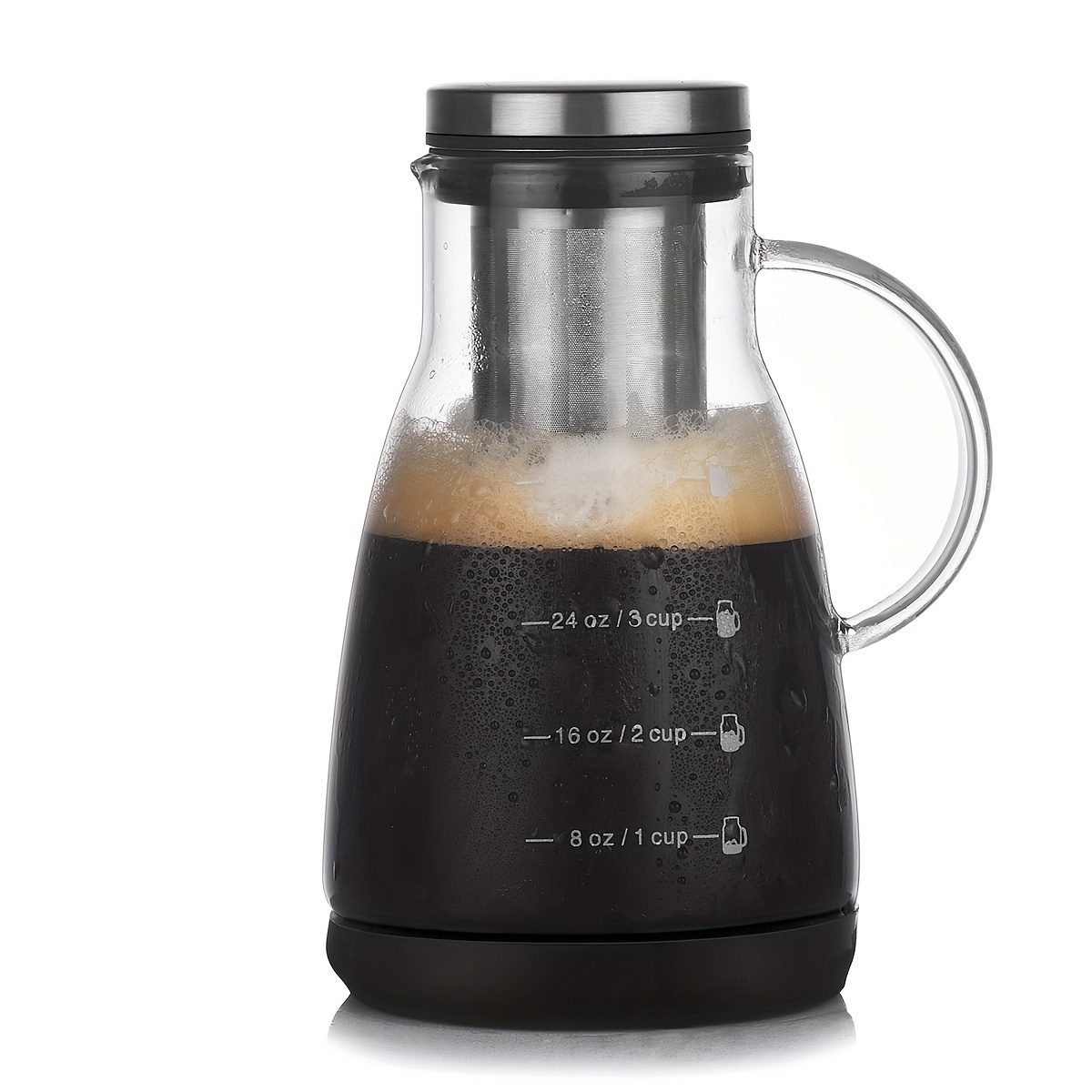 24oz Classic Glass Cold Brew C - đánh giá và giá Coffee And Tea Glass