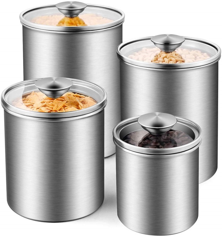 Food Storage Containers Tea Co - đánh giá và giá Coffee Tea Canister Set