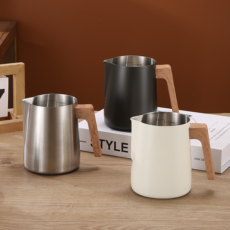 Coffee Milk Frothing Pitcher J - đánh giá và giá Barista Milk Jug