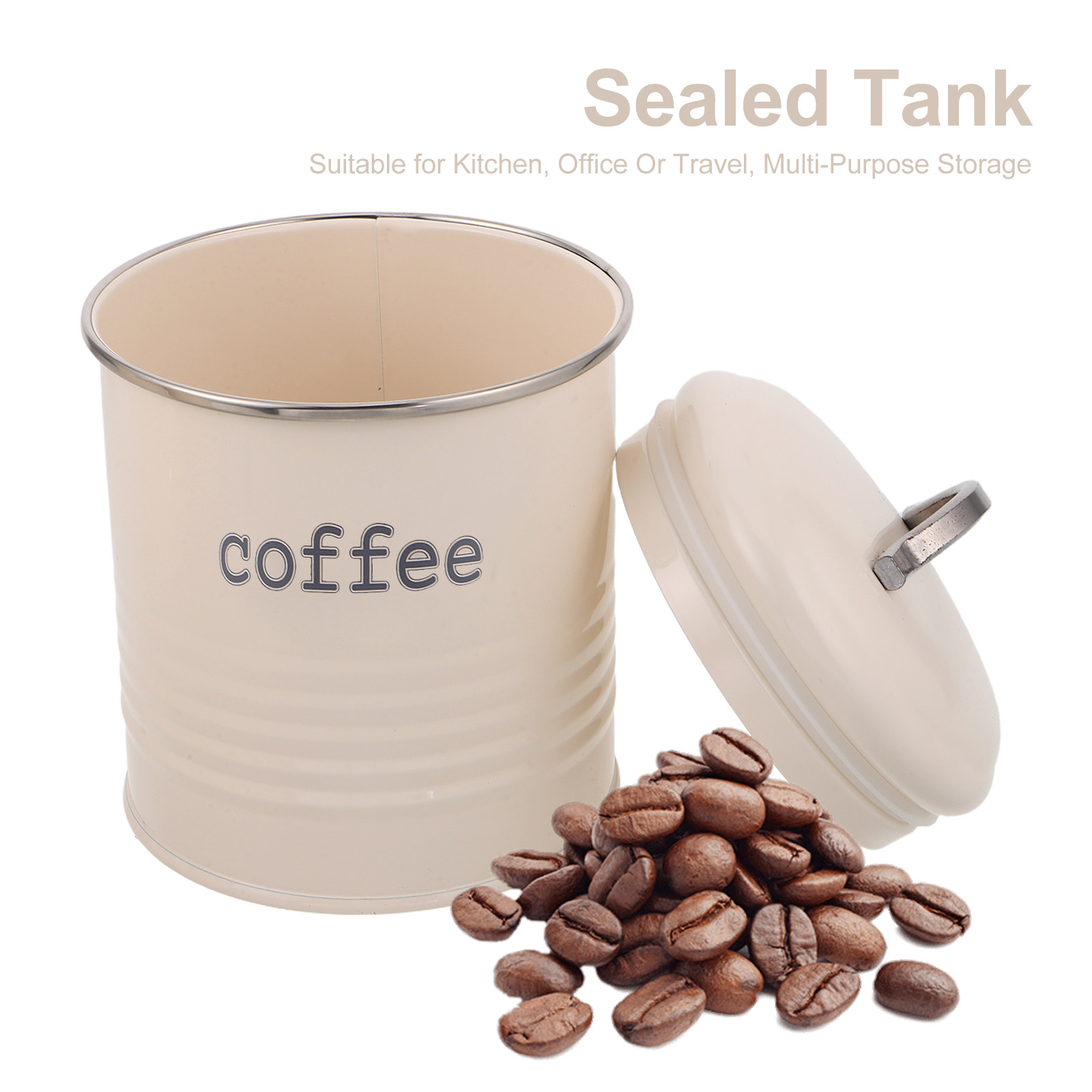3Pcs Sealed Coffee Bean Contai - đánh giá và giá Coffee Tea Canister Set