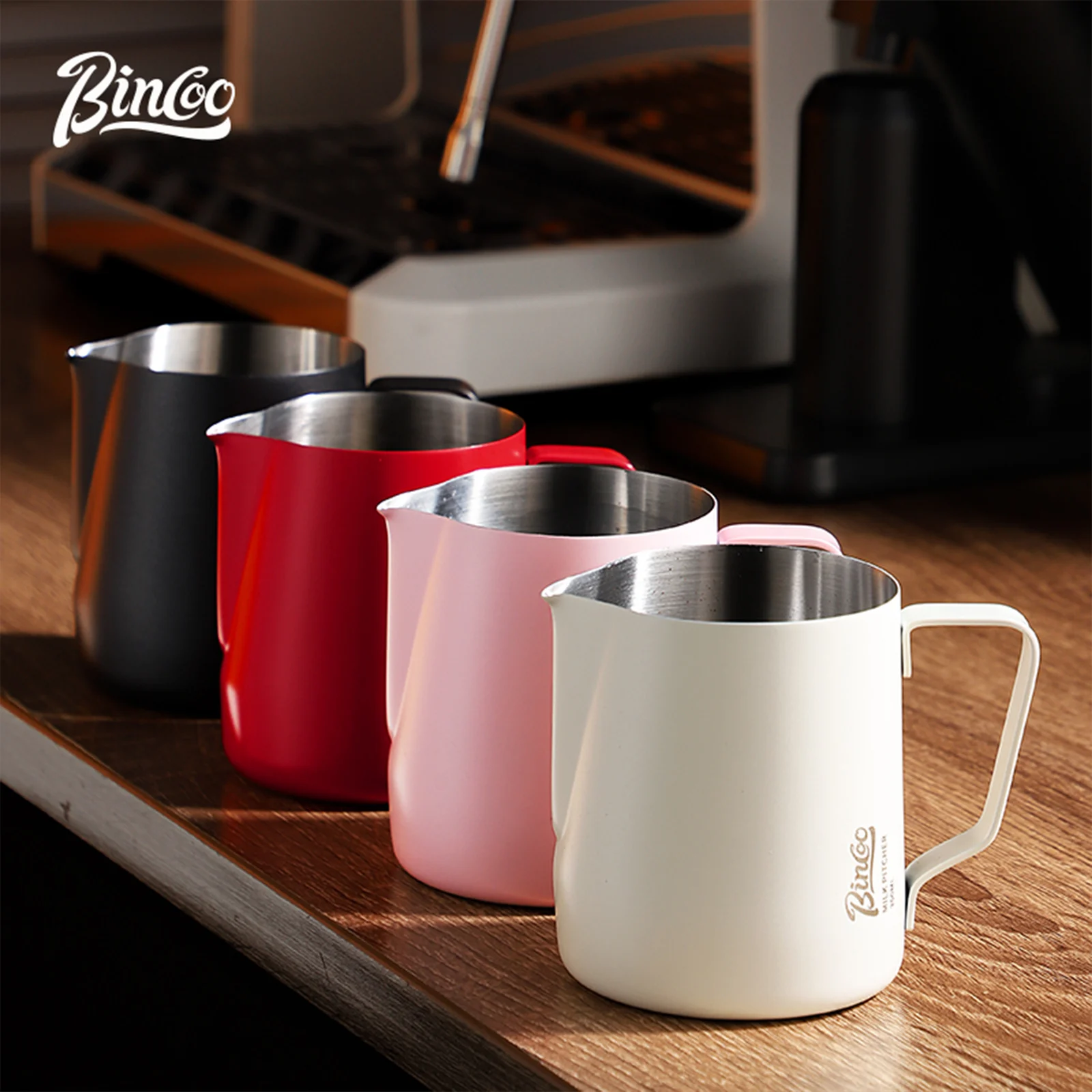 BINCOO 350/600ML Coffee Milk F - đánh giá và giá Barista Milk Jug