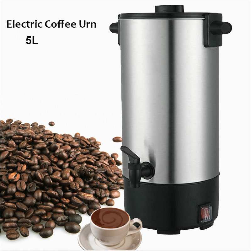 5L Stainless Steel Fast Brew C - đánh giá và giá Coffee Tea Urn